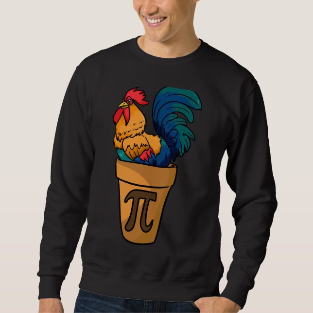 Chicken Pot Pi Math Lover   Sweatshirt (Front)