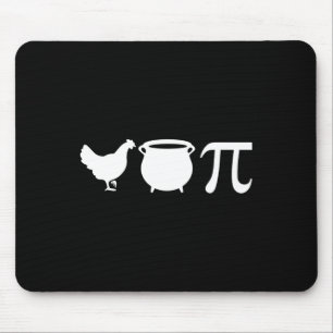 Chicken Pot Pi Pi Day Vintage Retro Math Lover Mouse Mat