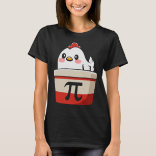 Chicken Pot Pie Funny Math Lover Pun Pi Day Studen T-Shirt