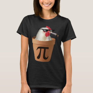 Chicken Pot Pie Funny Math Pi Day T-Shirt