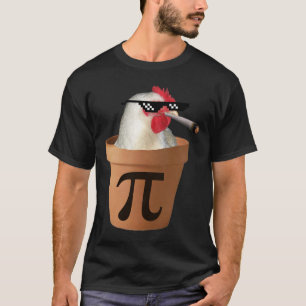 Chicken Pot Pie Funny Math Pi Day T-Shirt