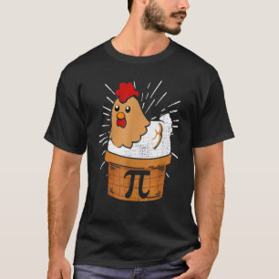 Chicken Pot Pie Math pun Chicken Pot Pi T-Shirt