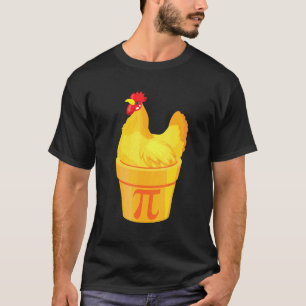 Chicken Pot Pie Pi Day Mathematician Math T-Shirt