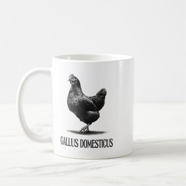 Chicken Poultry Design _3  Coffee Mug (Left)