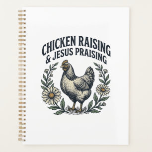 Chicken Raising & Jesus Praising Vintage Hen Planner