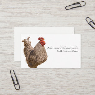 Chicken Rancher Business Card