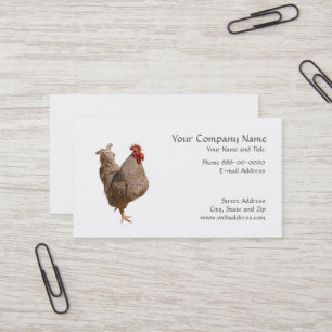 Chicken Rancher Business Card