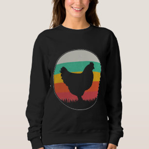 Chicken Retro Vintage   44 Sweatshirt