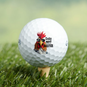 Chicken Rooster Golf Pun GraphicCallaway Supersoft Golf Balls