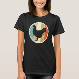 Chicken Rooster Poultry Farm Farming Farmer Vintag T-Shirt