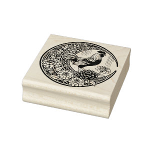 Chicken Rubber Stamp