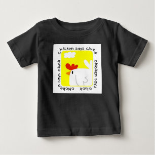 Chicken Says Cluck Farm T-shirts