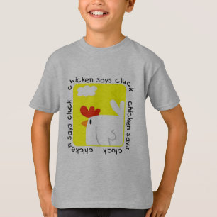 Chicken Says Cluck Tshirts and Gifts