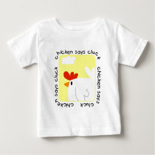 Chicken Says Cluck Tshirts and Gifts