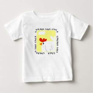 Chicken Says Cluck Tshirts and Gifts
