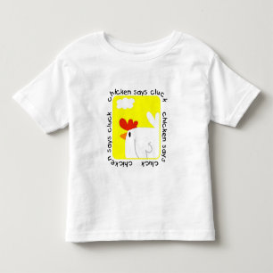 Chicken Says Cluck Tshirts and Gifts