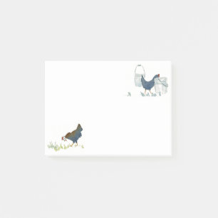Chicken Scratches Post-it Notes