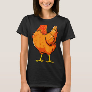 Chicken Shirt Adult Kids Men Women Chicken Hen Bod