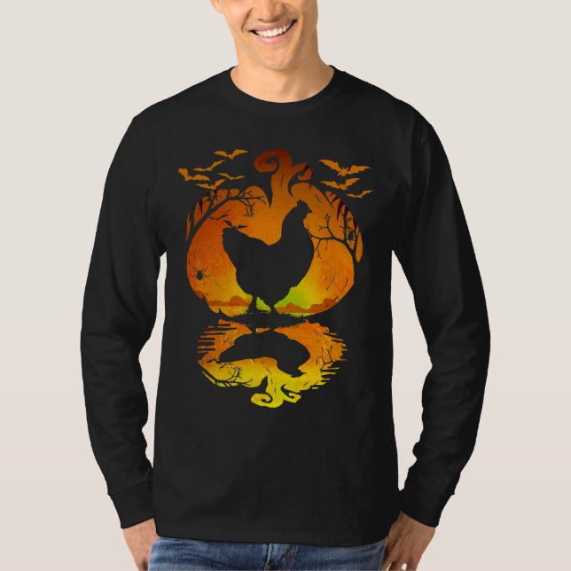 Chicken Silhouet T-Shirt (Front)