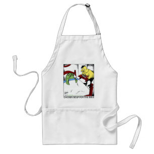 Chicken Soup 4 Sole Funny Fish/Chicken Gifts Tees Standard Apron