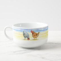 CHICKEN SOUP BOWL, CUTE KITCHEN GIFTS.