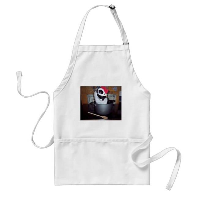 chicken soup CAT APRON (Front)
