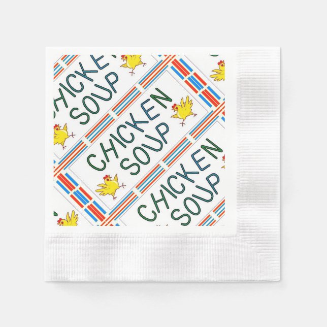 Chicken Soup Napkin (Front)