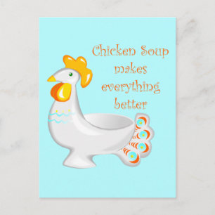 Chicken Soup Postcard