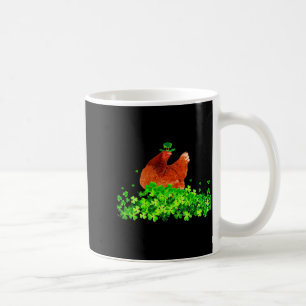 Chicken St Patricks Day Chicken Lover Irish Shamro Coffee Mug