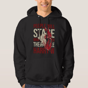 Chicken Stare   Hoodie