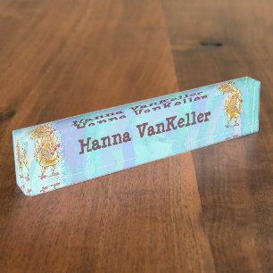 Chicken Stationery Nameplate