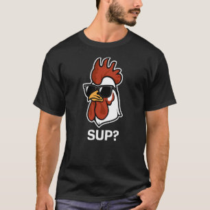 Chicken Sunglasses Animal Farm Funny For Farmer Me T-Shirt
