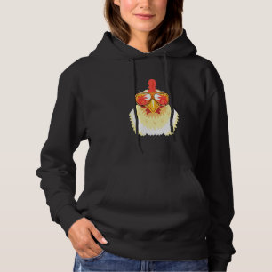 Chicken Sunglasses Beach Summer Pool Party Chicken Hoodie