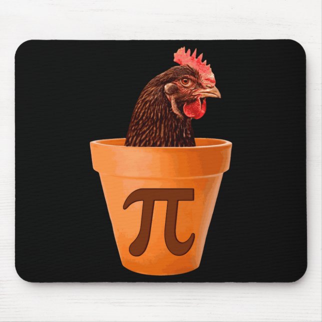 Chicken T And I Dont Care  Mouse Mat (Front)