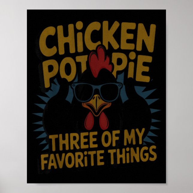 Chicken T E Farm Humor Funny Chicken Laugh Moment  Poster (Front)