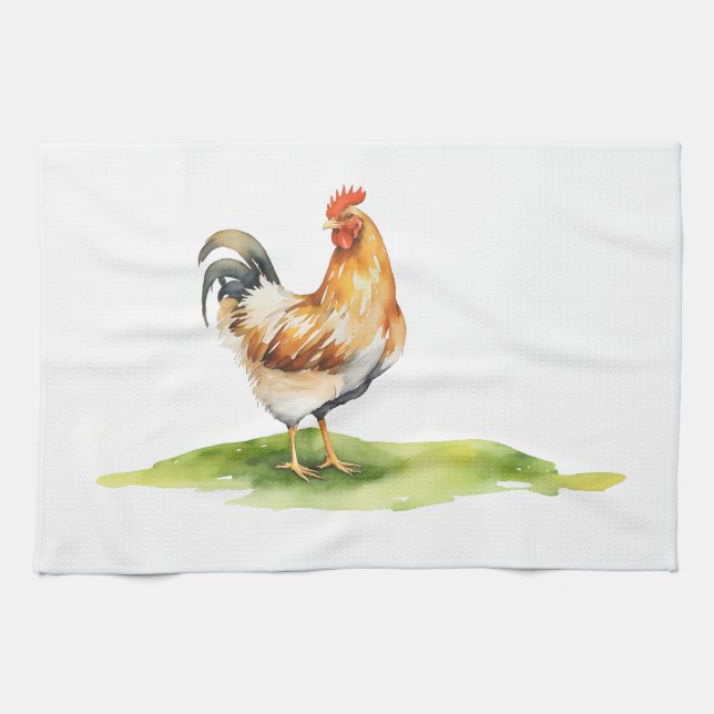 Chicken Tea Towel (Horizontal)
