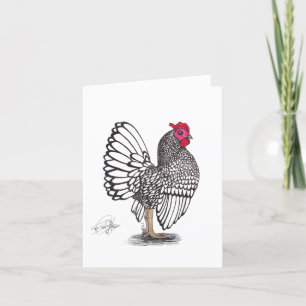 CHICKEN THANK YOU CARD