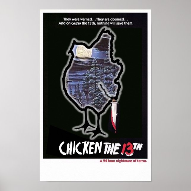 CHICKEN THE 13TH POSTER (Front)
