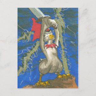 Chicken the Barbarian Postcard
