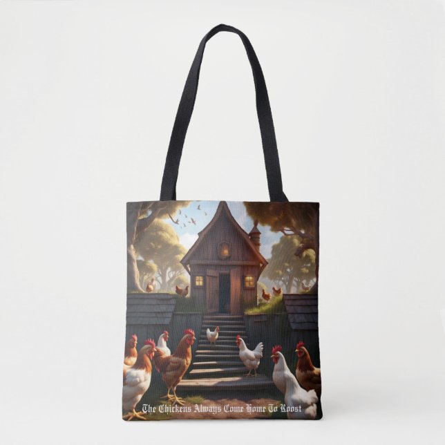 Chicken Tote Bag (Front)