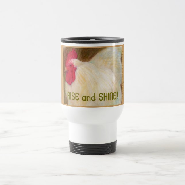 Chicken Travel Mug Stainless (Center)