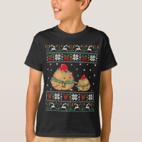 Chicken Ugly Christmas Sweater Xmas Lights Matchin