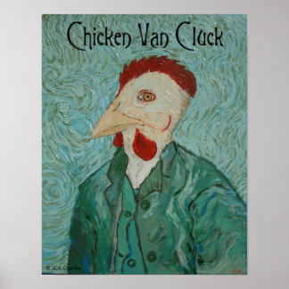 Chicken Van Cluck Poster