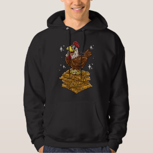Chicken Waffles Waffle Joke Hoodie
