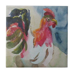 Chicken Walking Tile