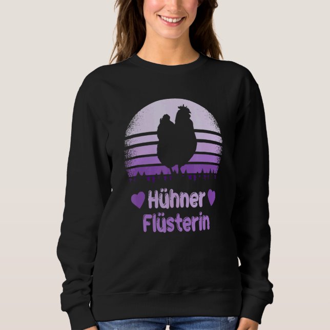 Chicken Whisper Costume Farmer Chicken Sweatshirt (Front)