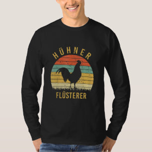 Chicken Whisper Farmer Farmer Retro T-Shirt