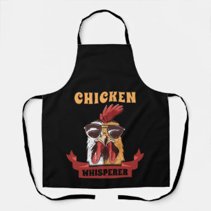 Chicken Whisperer Distressed Poultry Farmer Gift  Apron