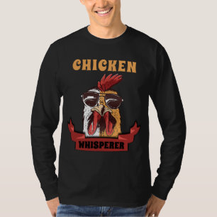 Chicken Whisperer Distressed Poultry Farmer Gift  T-Shirt