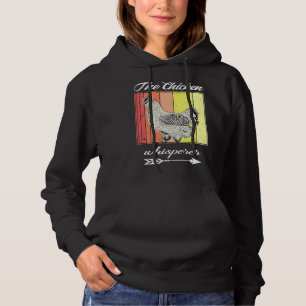 Chicken Whisperer Distressed Poultry Hoodie